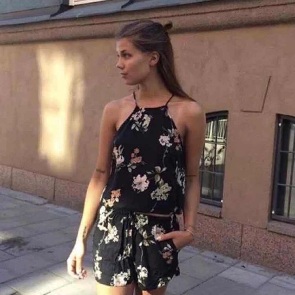 Rare Brandy Melville Floral Set